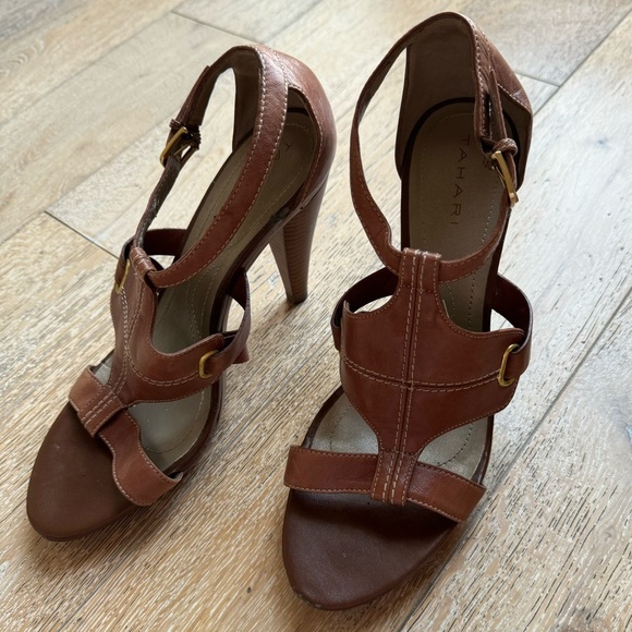 Tahari Leather Heels - Picture 1 of 9
